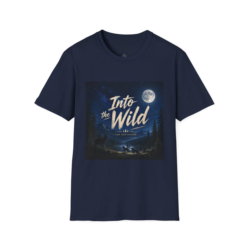 Into the Wild T-Shirt — Moonlit Forest Adventure Tee