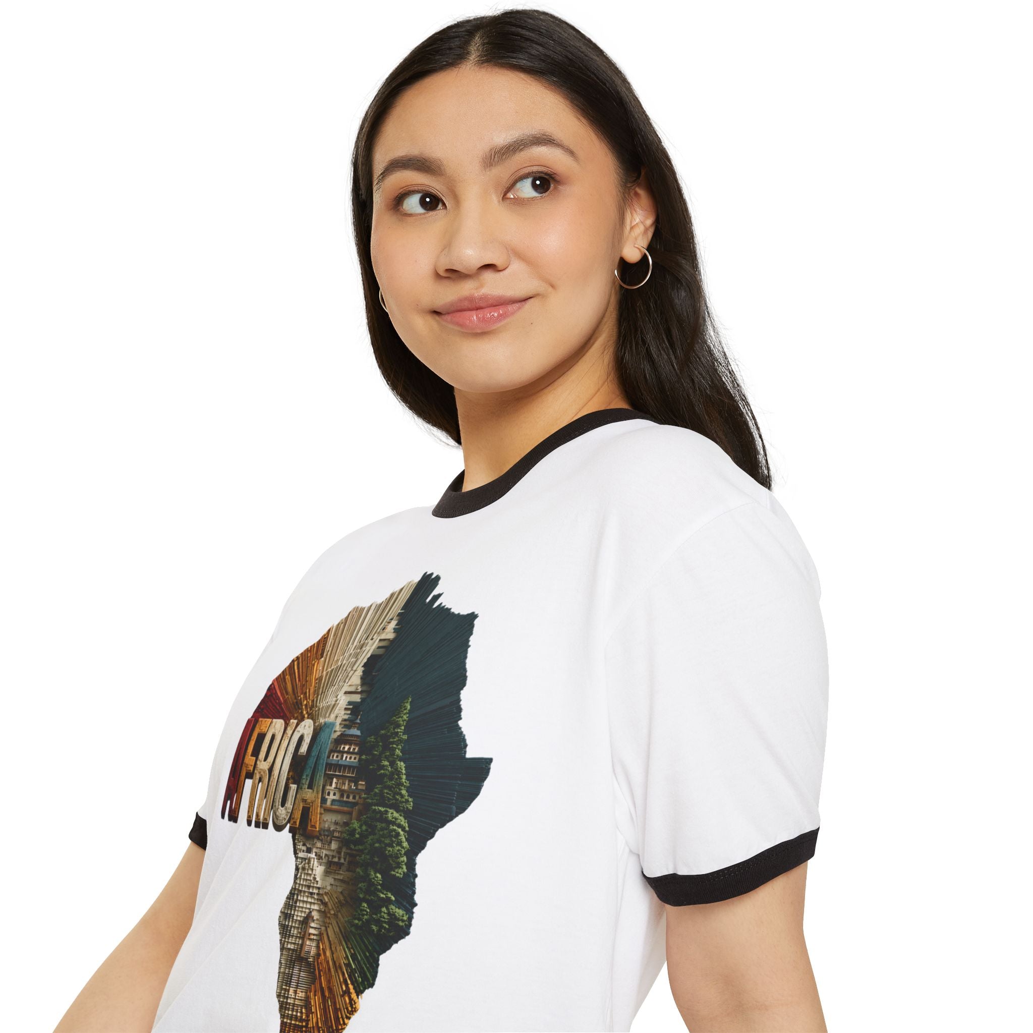 Unisex Cotton Ringer T-Shirt
