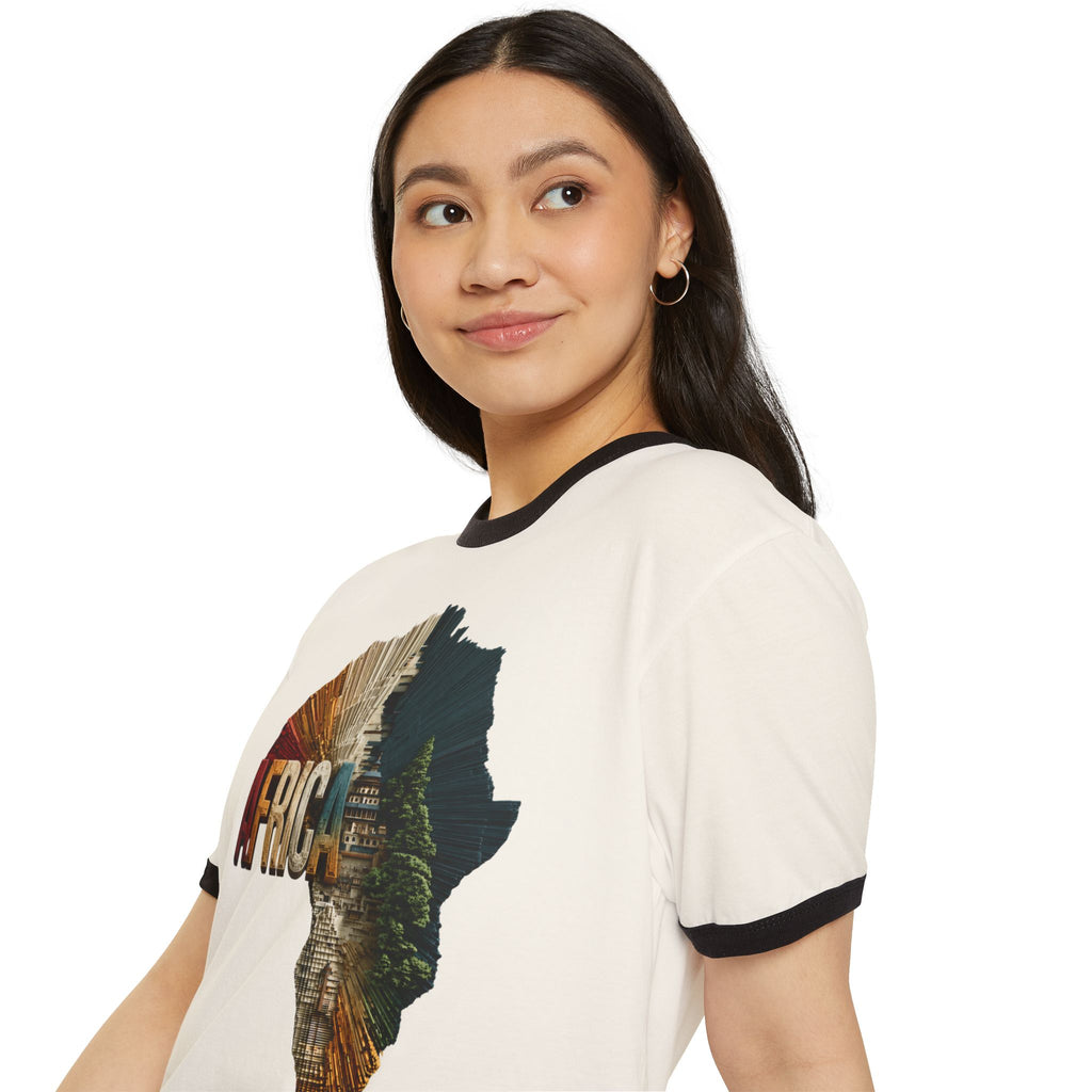 Unisex Cotton Ringer T-Shirt
