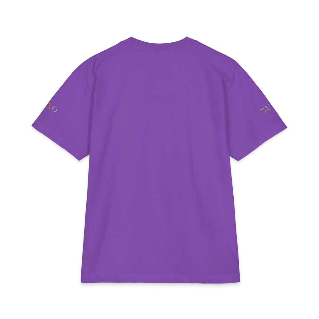 BUKO Gold Logo T‑Shirt — Minimalist Branded White Tee