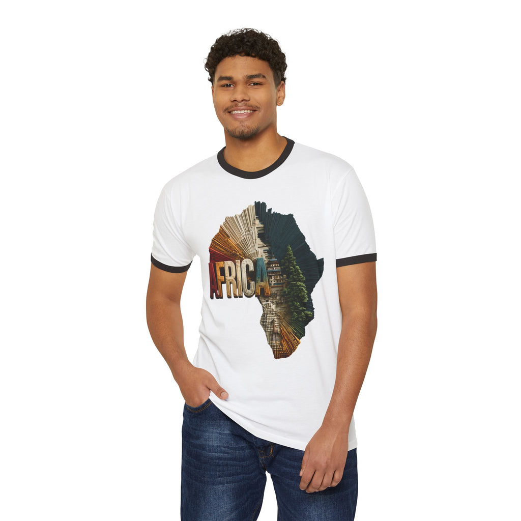 Unisex Cotton Ringer T-Shirt