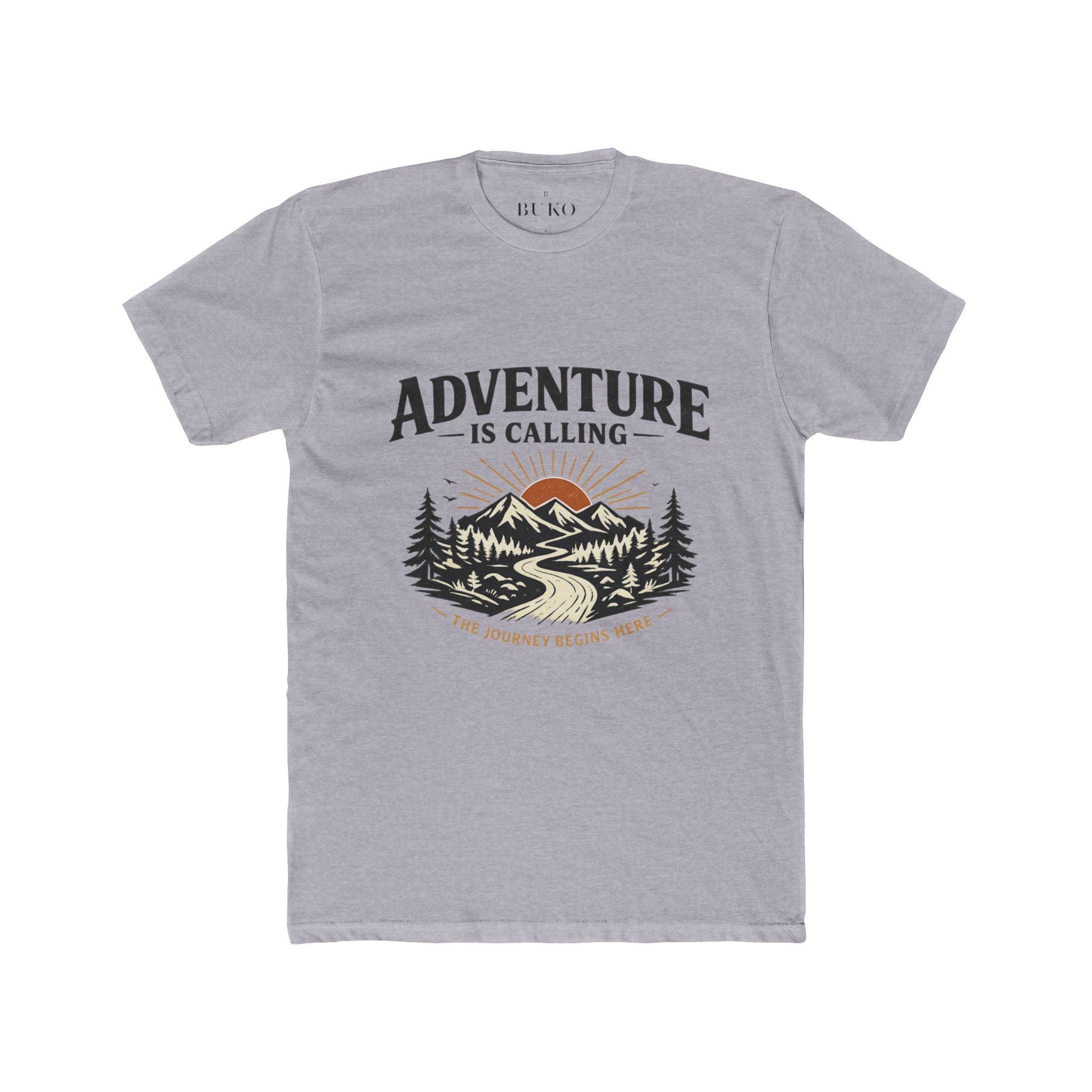 Adventure Is Calling Tee - Outdoor Hiking Graphic T-Shirt