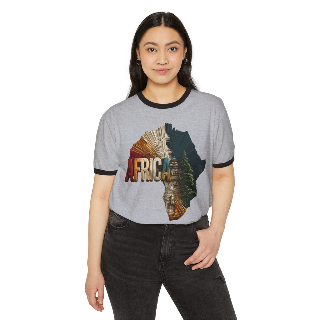 Unisex Cotton Ringer T-Shirt
