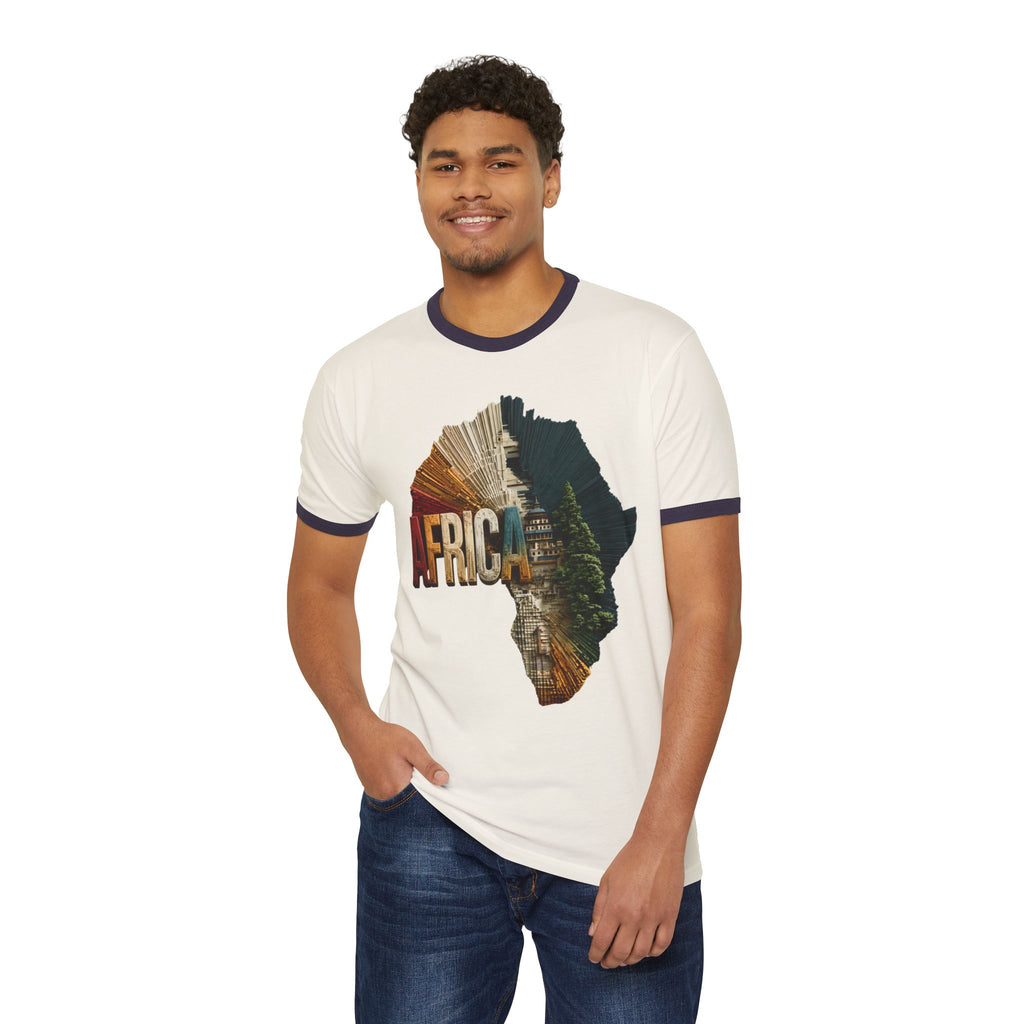 Unisex Cotton Ringer T-Shirt