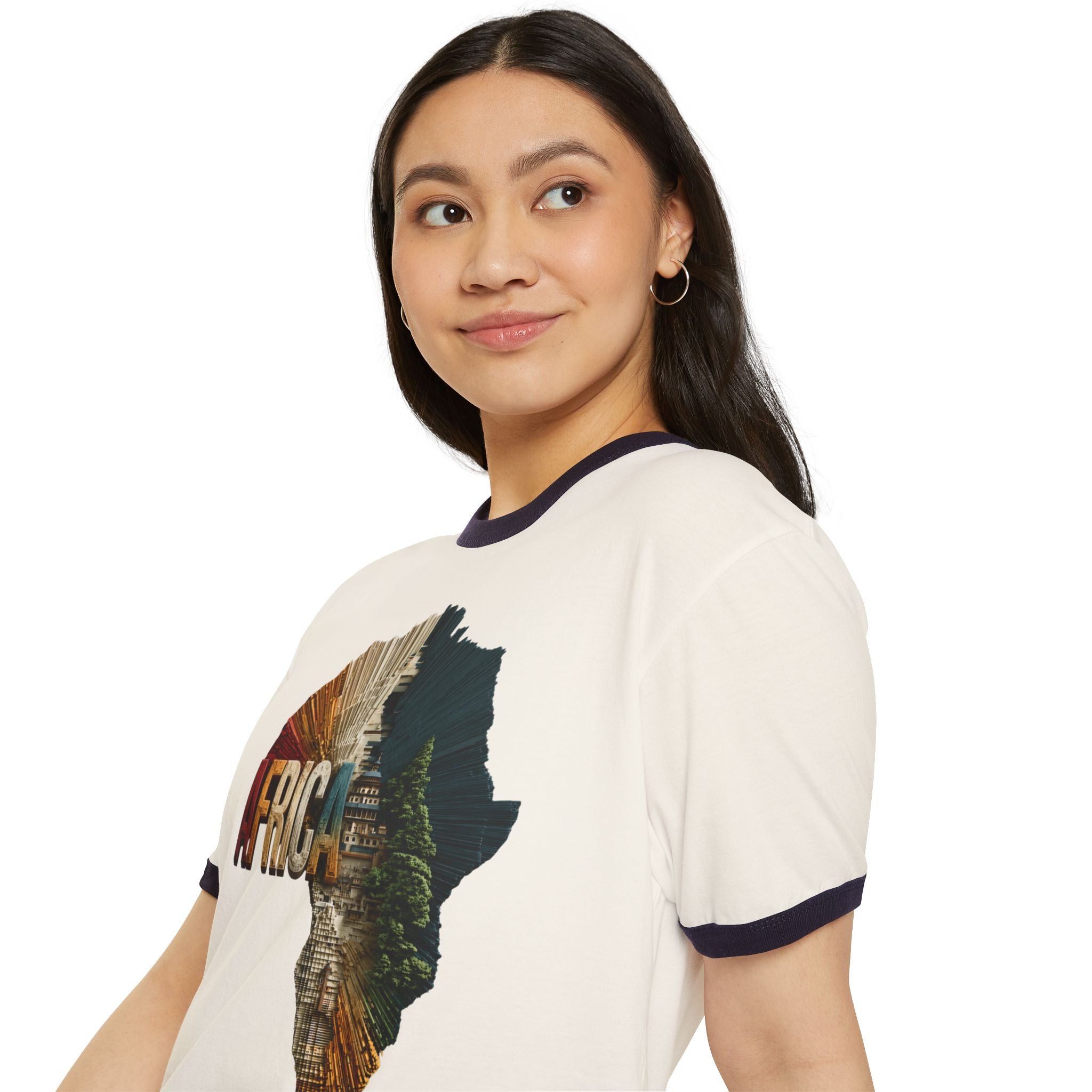 Unisex Cotton Ringer T-Shirt