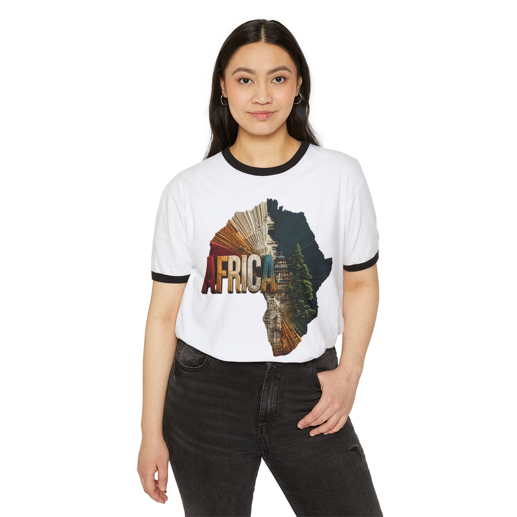 Unisex Cotton Ringer T-Shirt