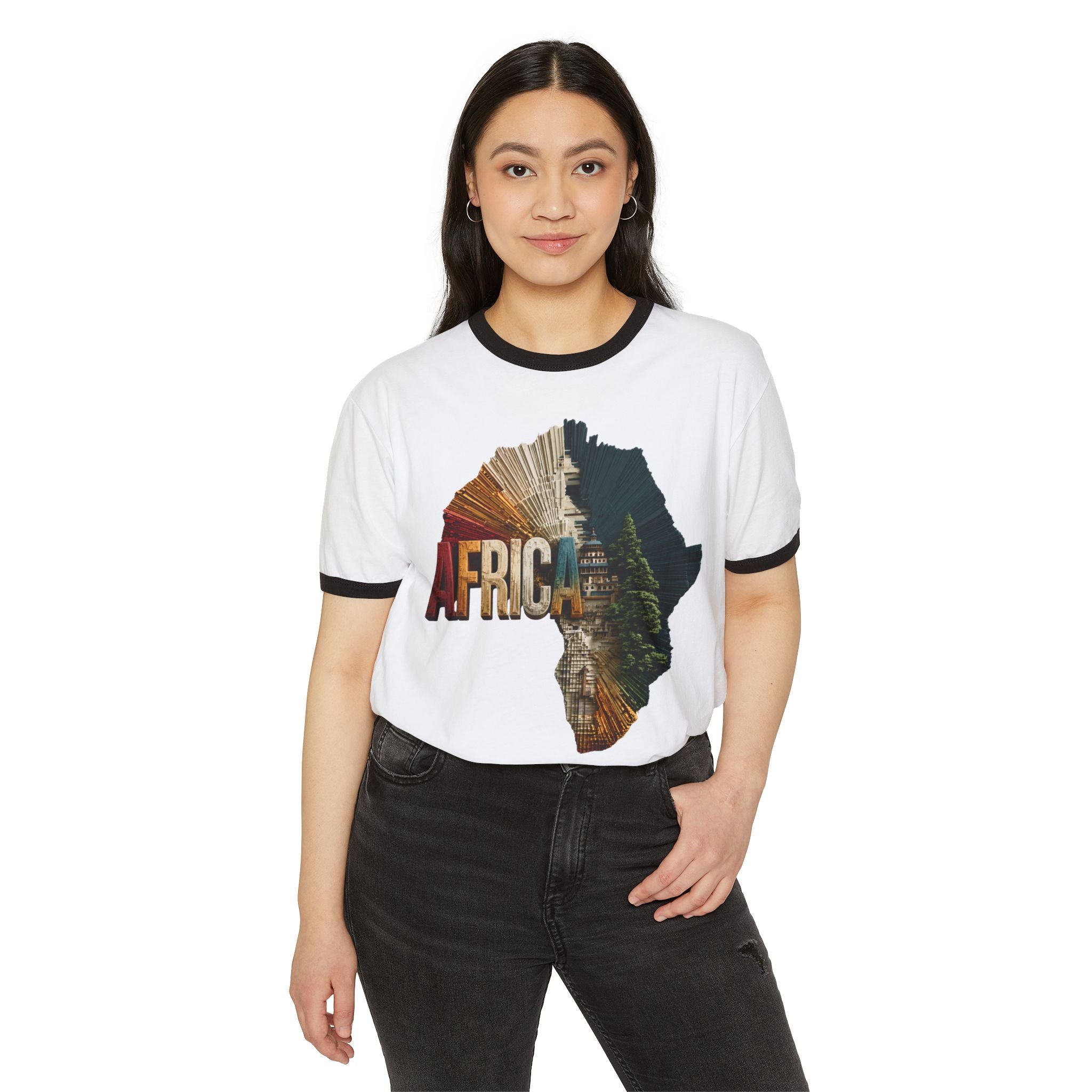 Unisex Cotton Ringer T-Shirt