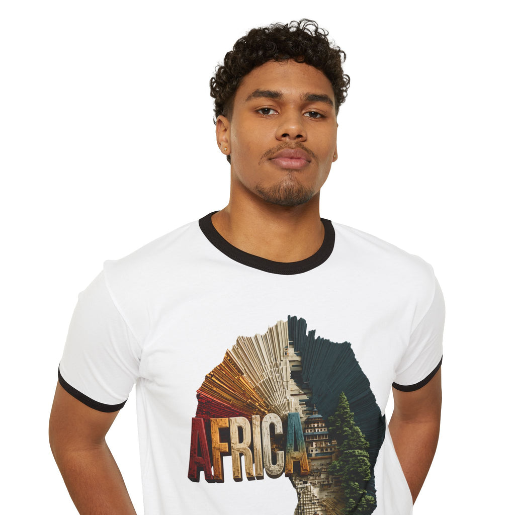 Unisex Cotton Ringer T-Shirt