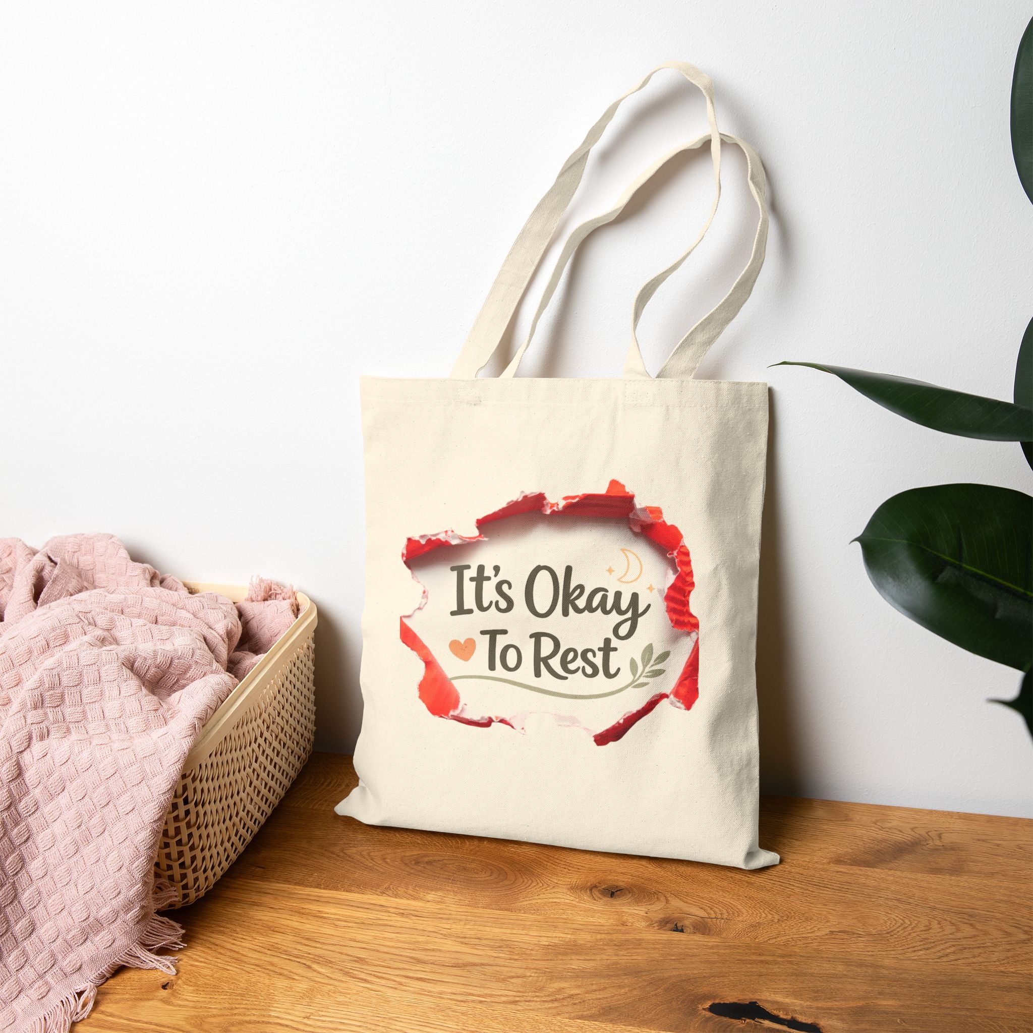 Cotton Canvas Tote Bag